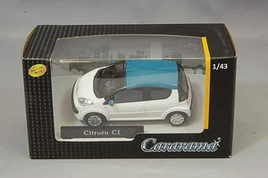 Honwell Citroen C1 White/Green 1/43 432741 - Picture 1 of 3