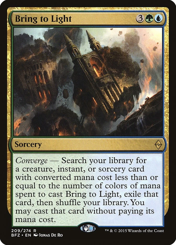 MTG Bring to Light  - Battle for Zendikar #209 - Image 1 of 1