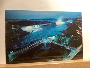View of Niagara Falls from Oneida Tower: Niagara Falls, NY - Vintage Postcard - Picture 1 of 3