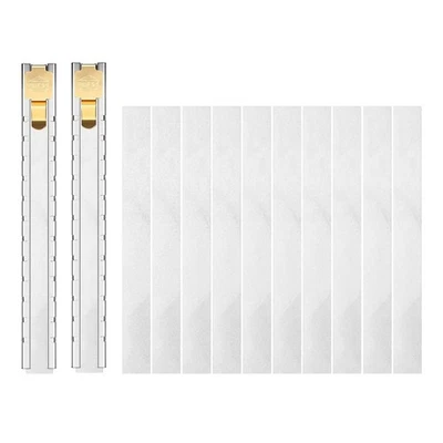 Flat Soapstone Holder 2Pcs Flat Soapstone Pen with Soapstone Refills for8358 - Imagen 1 de 4