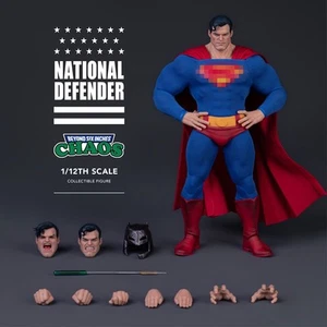 Figura de acción masculina CHAOS 1/12 CHAOS-001 National Defender Super Man 6" en stock - Imagen 1 de 13