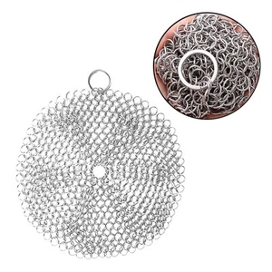 Stainless Steel Scouring Pads Stainless Steel Pads Pot Scrubber Metal Sponges - Picture 1 of 11