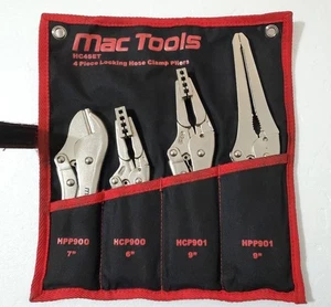 MAC TOOLS HC4SET 4-Piece Locking Hose Pincher and Clamp Pliers Set, Roll Up - Bild 1 von 17
