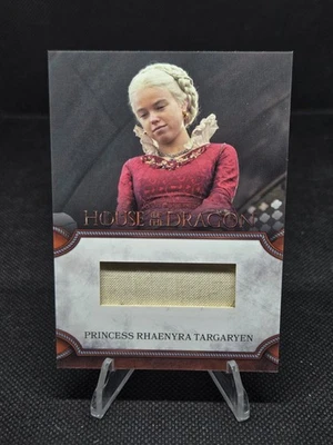 2024 Casa del Dragón Temporada 1 - Tarjeta Reliquia #RC49 Princesa Rhaenyra Targaryen Foto 1 de 3