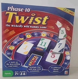 Phase 10 Twist Wickedly Wild Rummy Game by Mattel NEW NIB - Picture 1 of 6