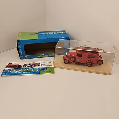 Modelo de primeros auxilios/incendio Eligor Citroen Pompiers Premier Secours Ford 1934 # 1020 Foto 1 de 4