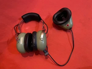 DAVID CLARK HEADSET H3310 AVIATION PN 12515G-14 - Picture 1 of 7
