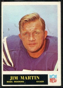 1965 Topps Vintage Jim Martin #190 Washington Commanders