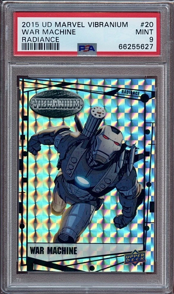 2015 UD Marvel Vibranium Radiance /50 #20 War Machine PSA 9 🔥RARE🔥 - Image 1 of 2