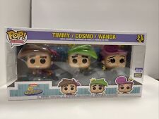 Funko Pop Fairly Odd Parents Timmy/Cosmo/Wanda SDCC Meijer Exclusive 3-Pack