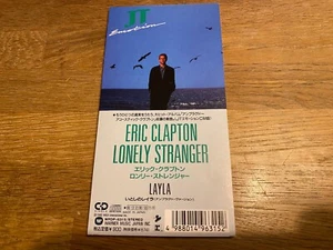 ERIC CLAPTON "LONELY STRANGER/LAYLA" WARNER MUSIC JAPAN JAPANESE MINI 3" CD 1992 - Picture 1 of 12