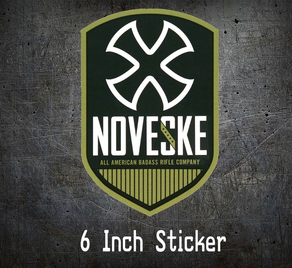 NOVESKE SHIELD Decal Rifle Gun Pistol Shooting Hunting Tactical  308 5.56 AR-15 - Image 1 of 1