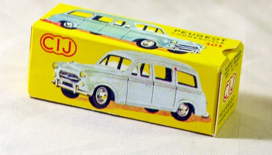 CIJ  3/46 PEUGEOT 403 BREAK BOITE REPRO COPIE VIDE - Photo 1/2