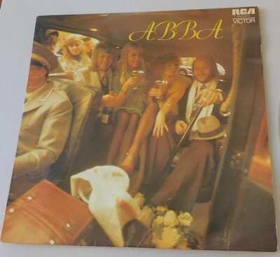 ABBA, Abba Victor Polar Music RCA Vinyl LP Record Album 1975 - Image 1 of 4