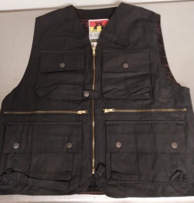 KAKADU TRADERS Cotton Vest-Men's Size Medium-Lots of Pockets! - Image 1 of 4
