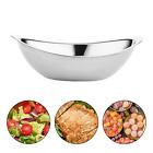 Stainless Steel Salad Bowl Salad Serving Bowl For Ice Cream Rice Dessert