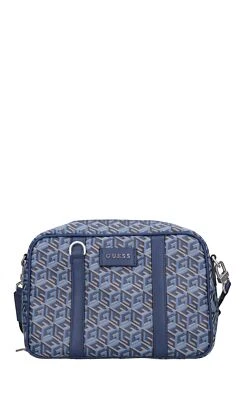 HMERLOP3313 Borse a spalla o tracolla GUESS Unisex Blu BF0109_GUES - Imagen 1 de 3