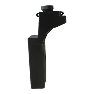 Tanque de desbordamiento de refrigerante de aluminio para Subaru Impreza Wrx Sti 2008-2014 negro con tapa - Imagen 1 de 4