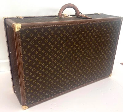 LOUIS VUITTON ALZER 80 MONOGRAM CANVAS SUITCASE LUGGAGE, VERY GOOD CONDITION! - Image 1 of 4