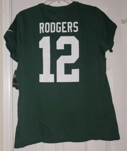 Camiseta para mujer Nike NFL Greenbay Packers Aaron Rodgers talla XL - Imagen 1 de 5