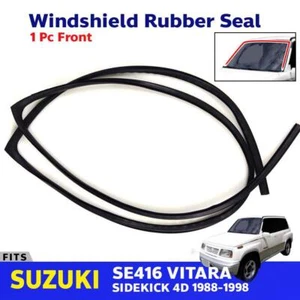 Front Windscreen Rubber Seal Moulding Fits Suzuki SE416 Vitara Sidekick 1988-98 - Picture 1 of 8