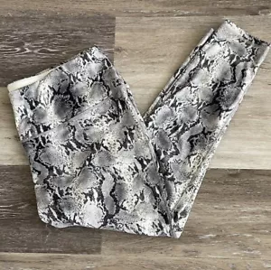 Chicos Zenergy So Slimming Legging size 3 women 16/18 Gray Snakeskin Active XL - Picture 1 of 9