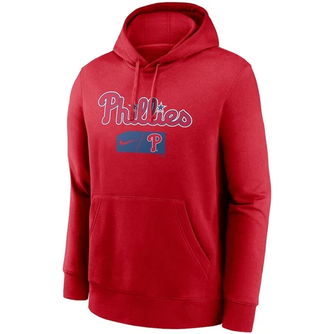 Men's Philadelphia Phillies Baseball MLB World Series Team Pullover Hoodie Cover