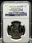 2011-P Us Army Commemorative 50C Early Releases