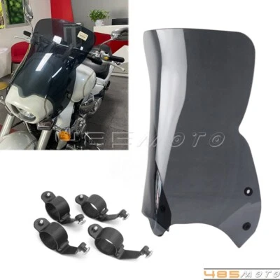 Motorcycle Fairing Windshield W/ Clamps For Suzuki Boulevard M109R M90 2006-2022 - Image 1 of 4