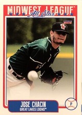 Jose Chacin 2019 Midwest League All Star Game Baseball Card~FREE SHIPPING