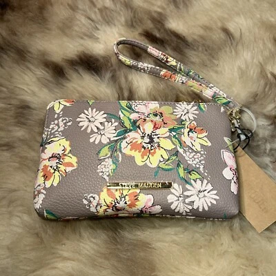 Muñequera Steve Madden Btrell nueva con etiquetas - Hermosas flores con estampado topo Foto 1 de 4