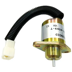 New Fuel Shut Off Shutdown Solenoid Kubota Yanmar Synchro Start SA4569T 12V - Picture 1 of 8