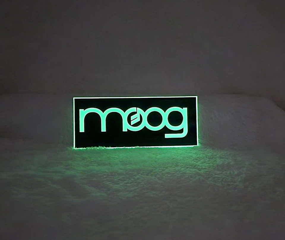 MOOG GLOW IN THE DARK Sticker..Moogerfooger - Image 1 of 1