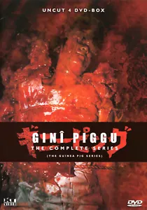 Guinea Pig , Part 1-6 , + 2 making offs , 4 DVDs , uncut , NEW , Gini Piggu - Imagen 1 de 2