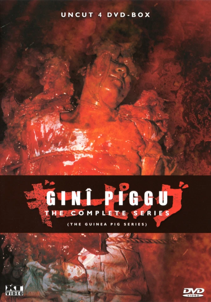 Guinea Pig , Part 1-6 , + 2 making offs , 4 DVDs , uncut , NEW , Gini Piggu - Image 1 of 2