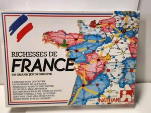 Richesses De France French Board Game Nathan Complete 1990s - Picture 1 of 3