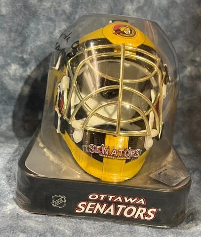 NHL Ottawa Senators Mini Goalie Helmet by Franklin Cover