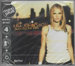 Ana Johnsson Don´t Cry For Pain Maxi CD NEU What Is A Girl To Do Anything Goes - Bild 1 von 2