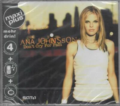 Ana Johnsson Don´t Cry For Pain Maxi CD NEU What Is A Girl To Do Anything Goes - Bild 1 von 2