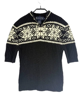 Ralph Lauren Handgestrickter 91% Wolle Kaninchenhaar Pullover Größe S - Bild 1 von 4