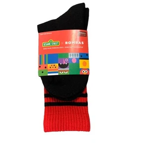 Neu Bombas Sesamstraße Socken ELMO Größe Small - Bild 1 von 2