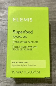ELEMIS~Superfood Facial Oil~Hydrating Face Oil~15ml / 0.5 fl oz NEW IN BOX - Picture 1 of 5