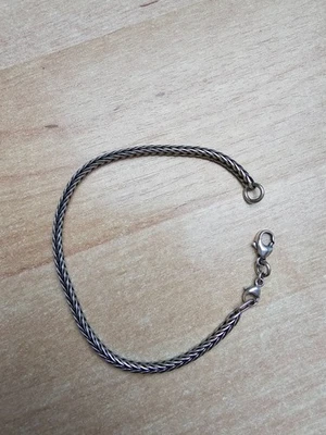 Trollbeads Armband, 17cm (20cm mit Verschluß), 925 Silber, top Zustand - Bild 1 von 4