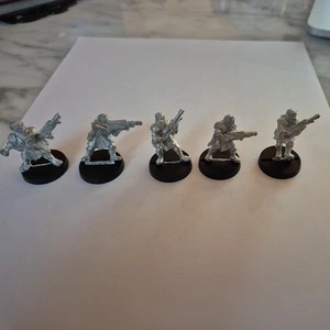 Imperial Guard Tallarn Desert Raider Trooper x 5 - Metal - Picture 1 of 11