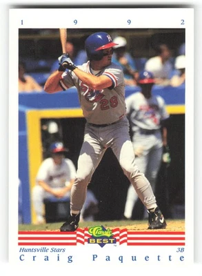 1992 Classic Best #138 Craig Paquette - Image 1 of 2