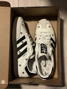 adidas Originals Samba OG W White Floral Embroidery Women IF4398, Gr. 38 - Bild 1 von 2