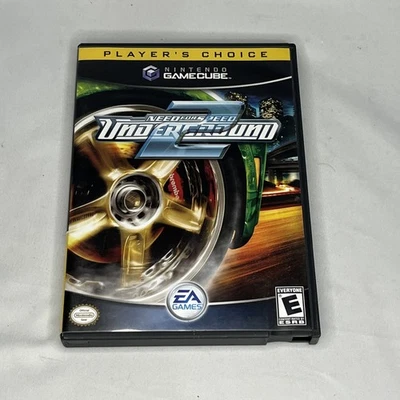 Need for Speed: Underground 2 (Nintendo GameCube, 2004) CIB COMPLETE w/ Manual - Image 1 of 4