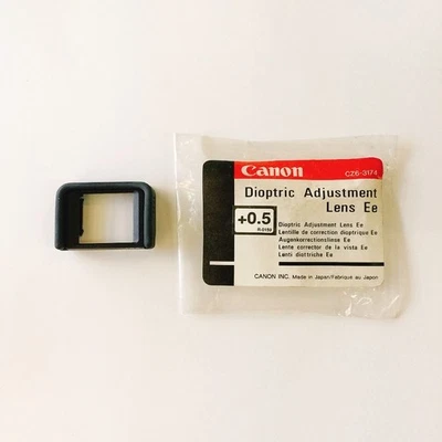 Canon +0.5 Dioptric Adjustment Lens Ee for EOS IX E / EOS IX /EOS-1N/EOS-1V - Image 1 of 4