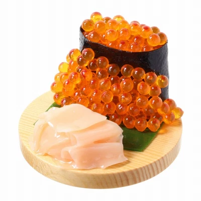 Japanese Food Sample Smartphone Stand Ikura Sushi Design Realistic Model Japan - Image 1 of 4