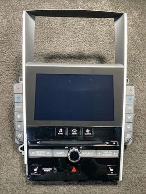 17 Infiniti Q50 Rojo Deportivo Aire Acondicionado Calentador Climatizador Pantalla Táctil OEM 253914HB3B Foto 1 de 4